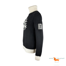 Chanel & Karl Lagerfeld 2008 Snowflake Intarsia Sweater