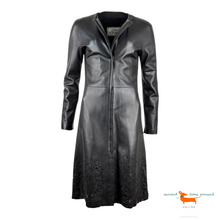 Gianni Versace Leather Coat