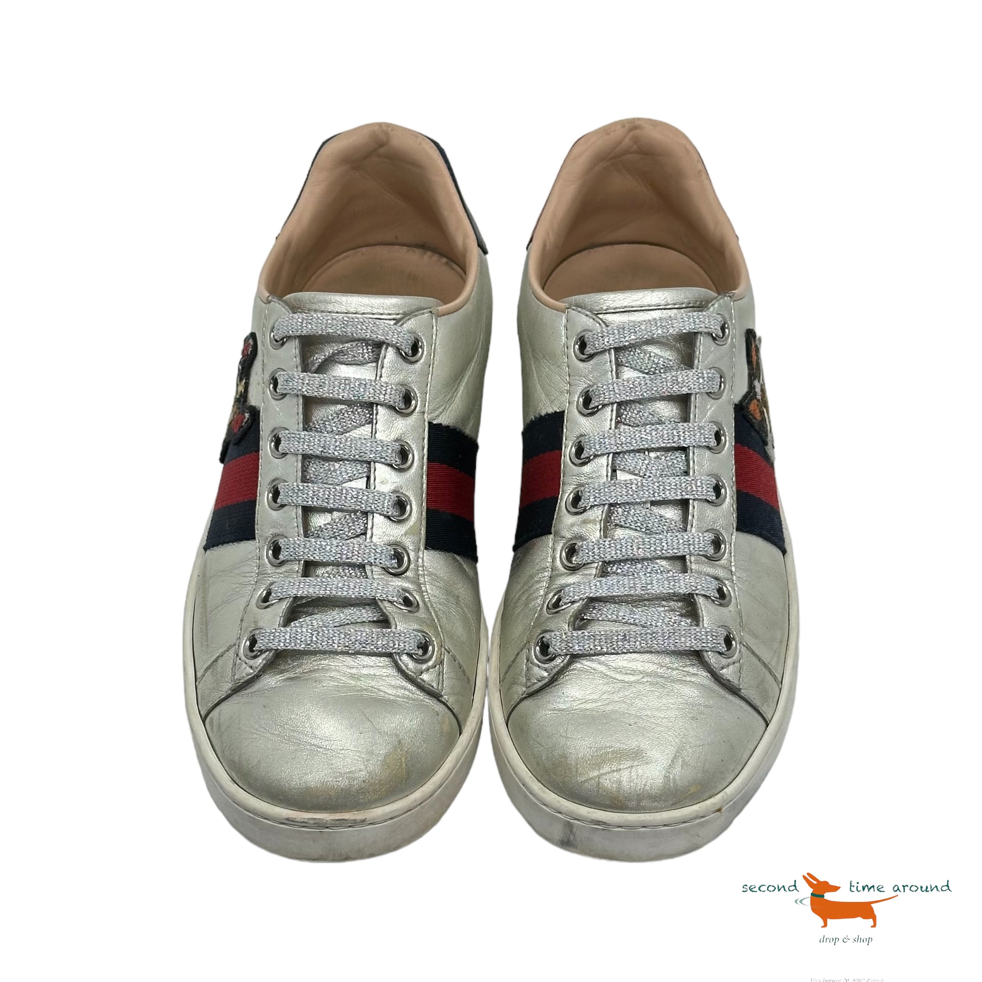 Gucci Silver Sneaker