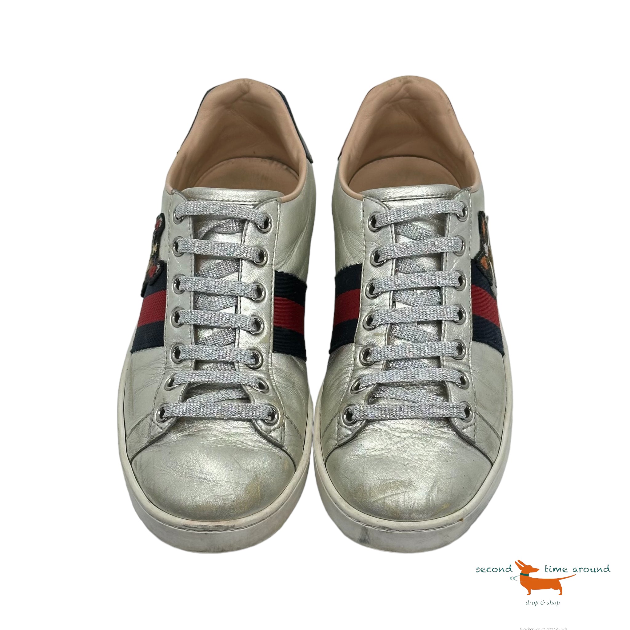 Gucci Silver Sneaker