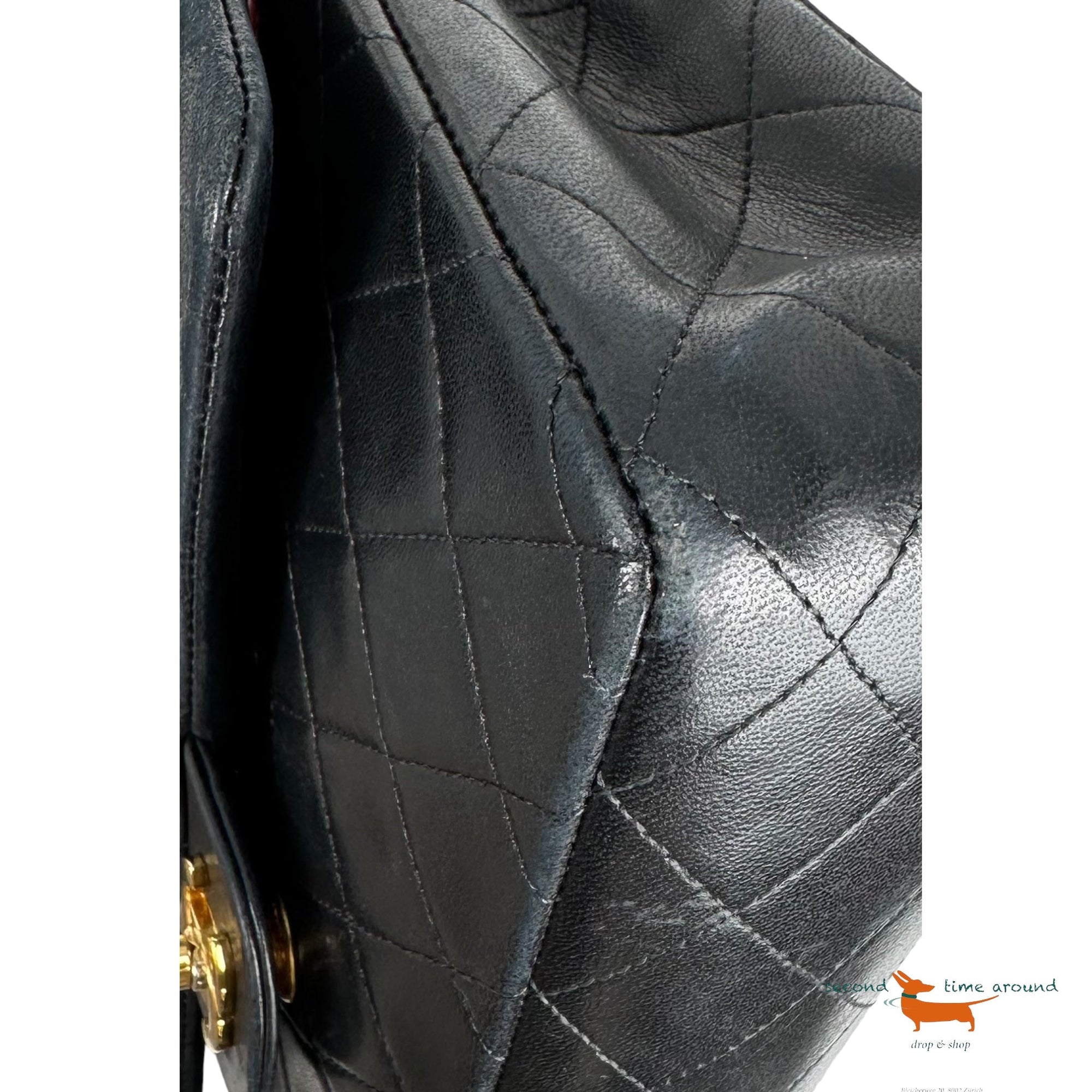 Chanel Vintage Double Flap 1989 - 1991 Bag