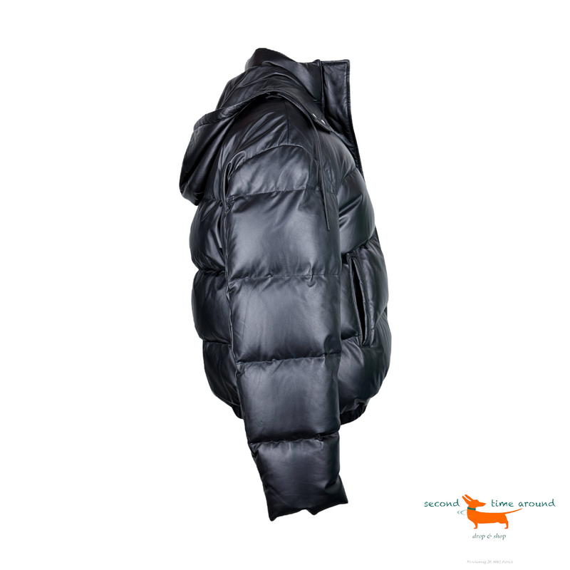 Jil Sander Leather Down Jacket