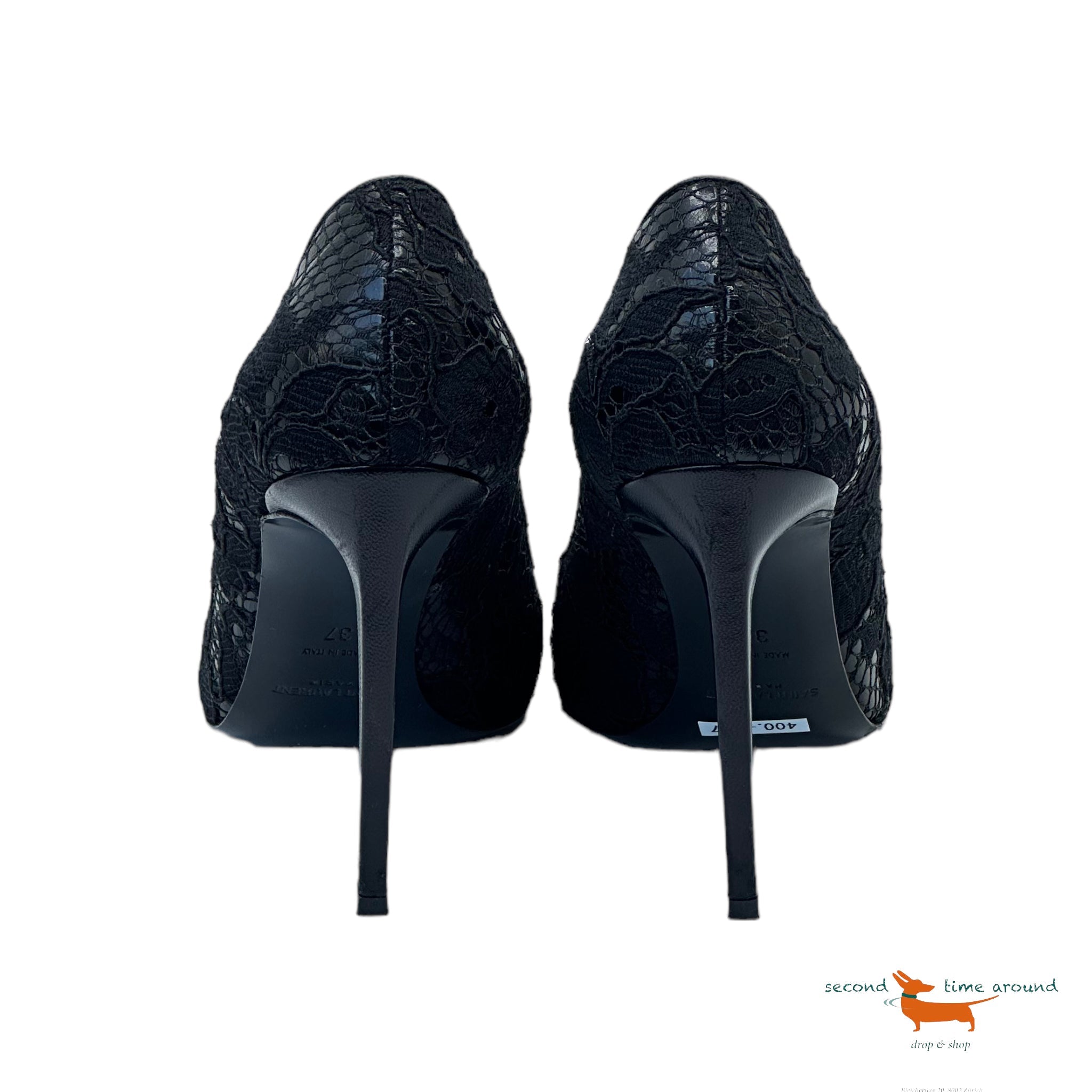Saint Laurent Lace Pumps