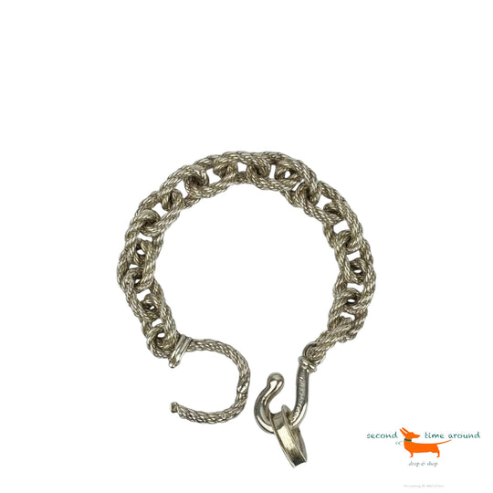 Hermes Vintage Bracelet in Silver by Gaëtan de Percin