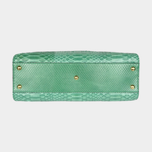 Fendi Peekaboo Mint Green Python Bag