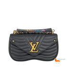 Louis Vuitton New Wave Chain Bag MM Black