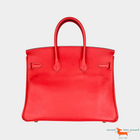 Hermes Birkin 25 Veau Swift Rouge Tomate Bag
