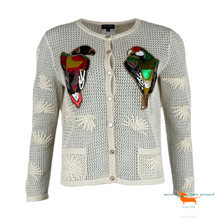 Chanel Resort 2017 Cuba Parrot Cardigan