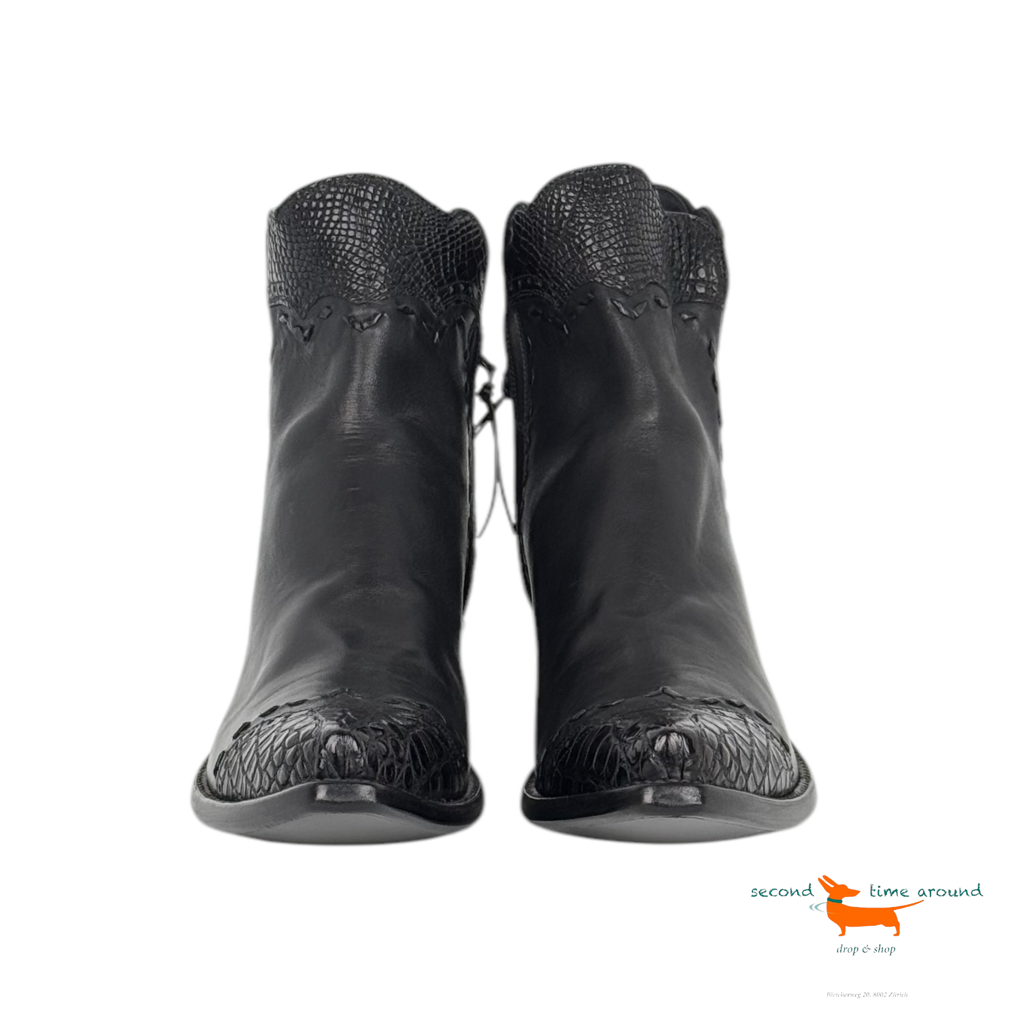 Stallion Horse Alligator Boots