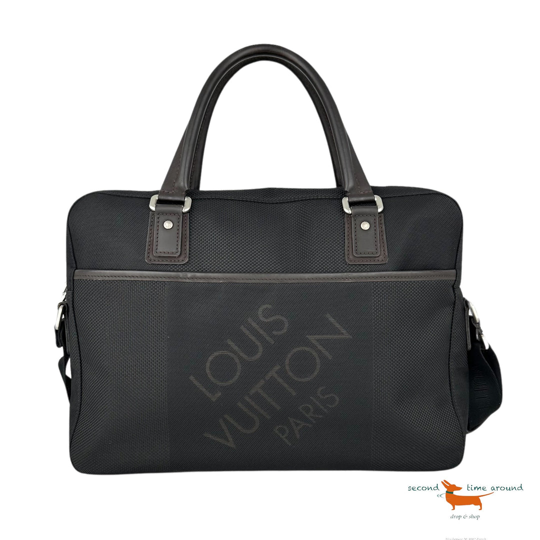Louis Vuitton Yack GM Black Canvas Bag
