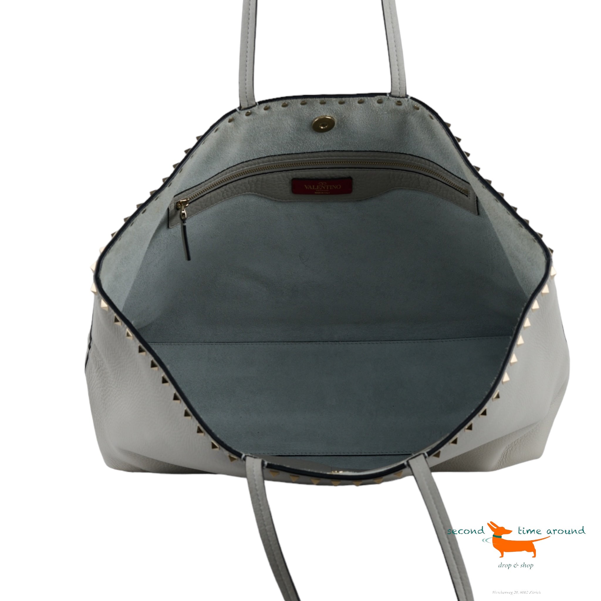 Valentino Garavani Rockstud leather Tote Bag