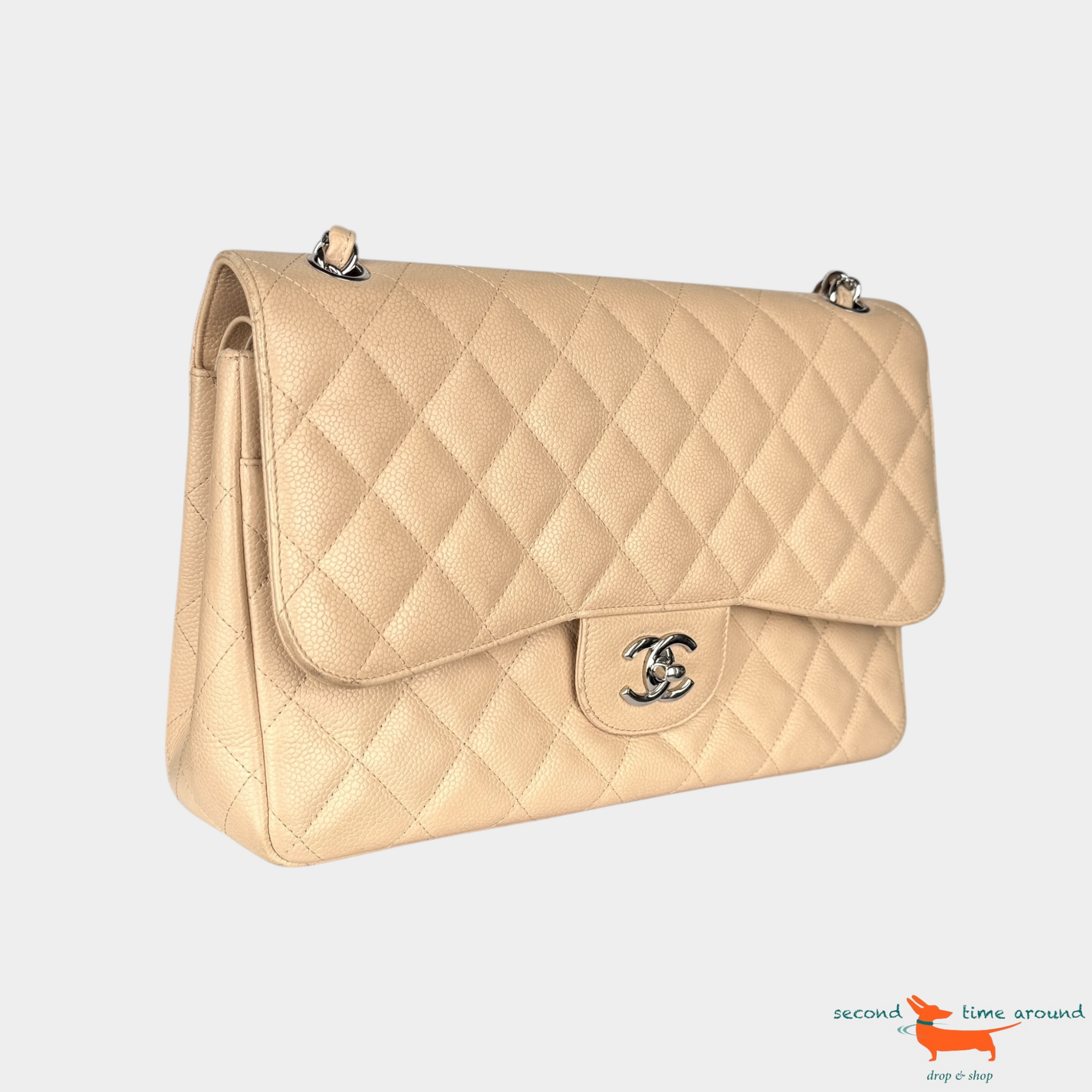 Chanel Classic Double Flap Jumbo Bag