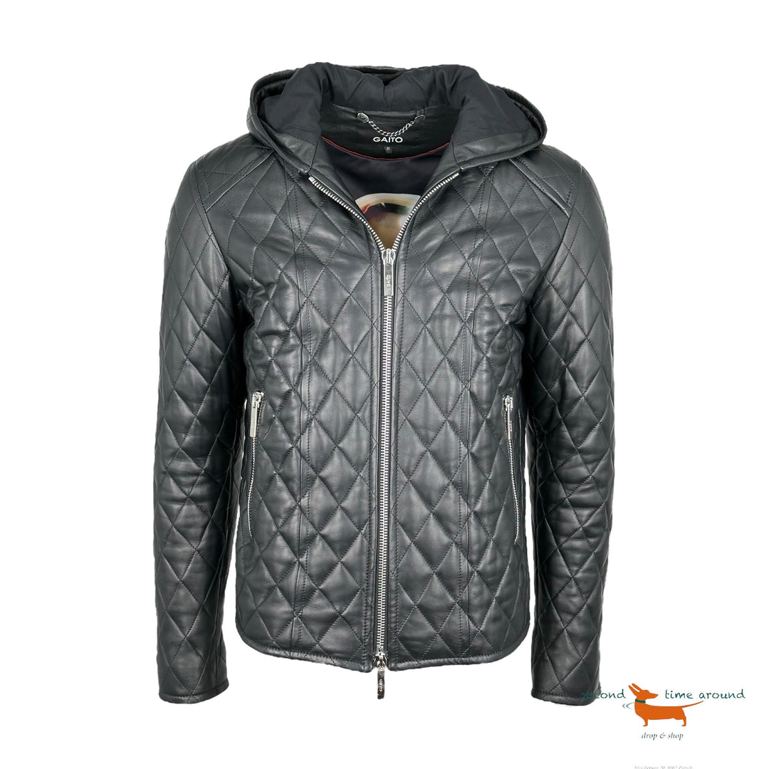 Gaito Quilted Leather Jacket