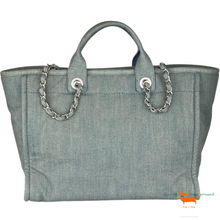 Chanel Deauville Denim Tote Bag