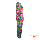 Valentino Silk Pyjama Style Suit