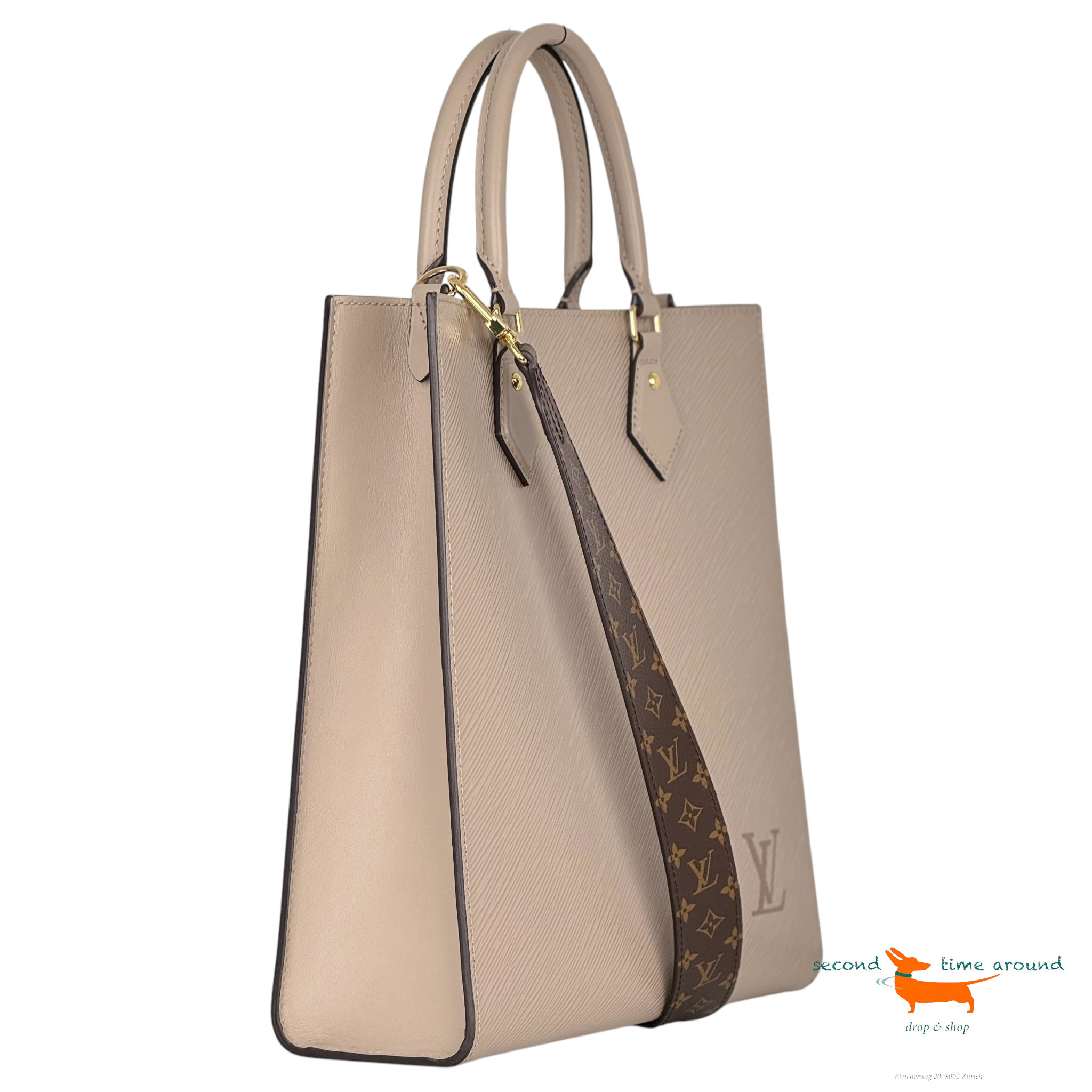 Louis Vuitton Sac Plat PM Epi Bag