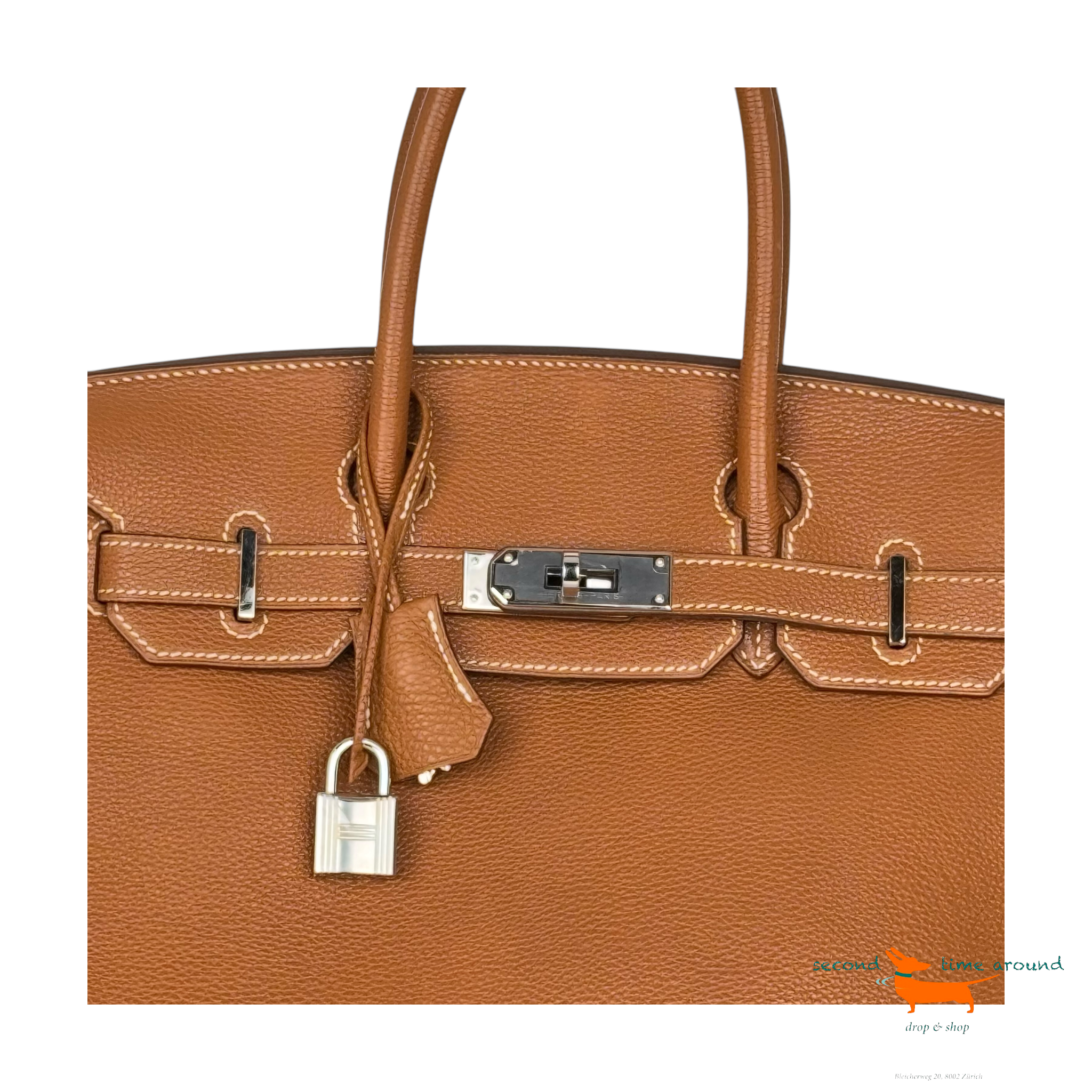 Hermes Birkin 30 togo Leather Bag