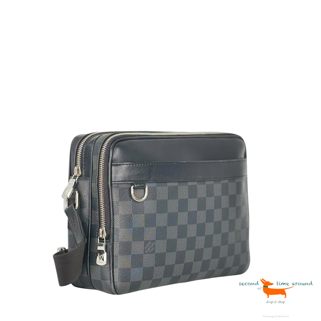 Louis Vuitton Damie Graphit Trocadero Messenger Bag