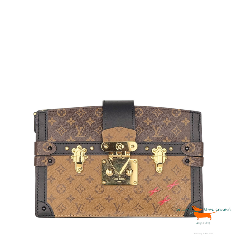 Louis Vuitton Trunk Clutch Monogram  Reverse