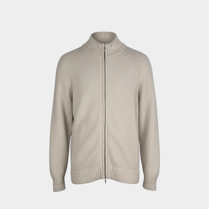 Loro Piana Cashmere Zip Cardigan