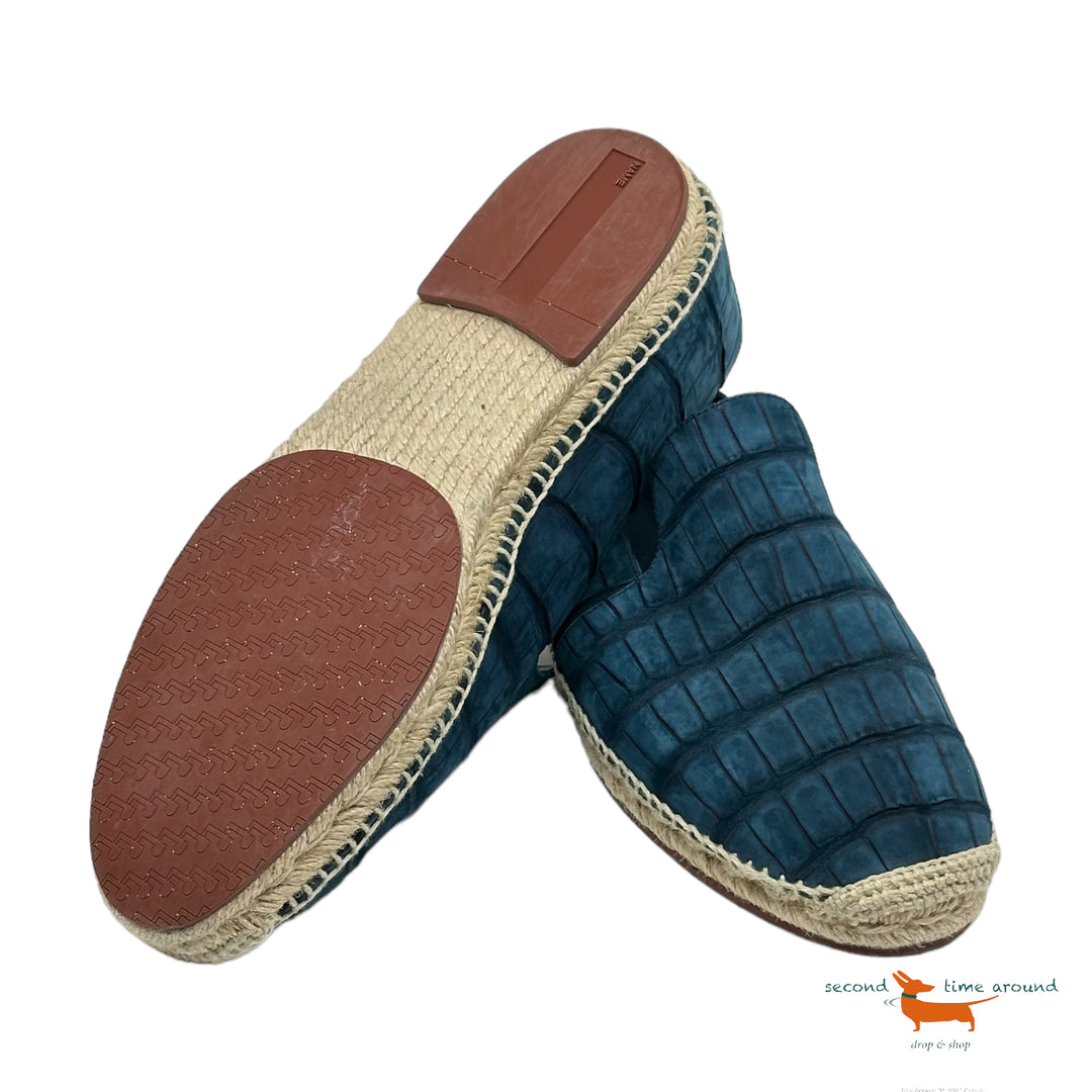 Loro Piana Seaside Walk Alligator Espadrilles