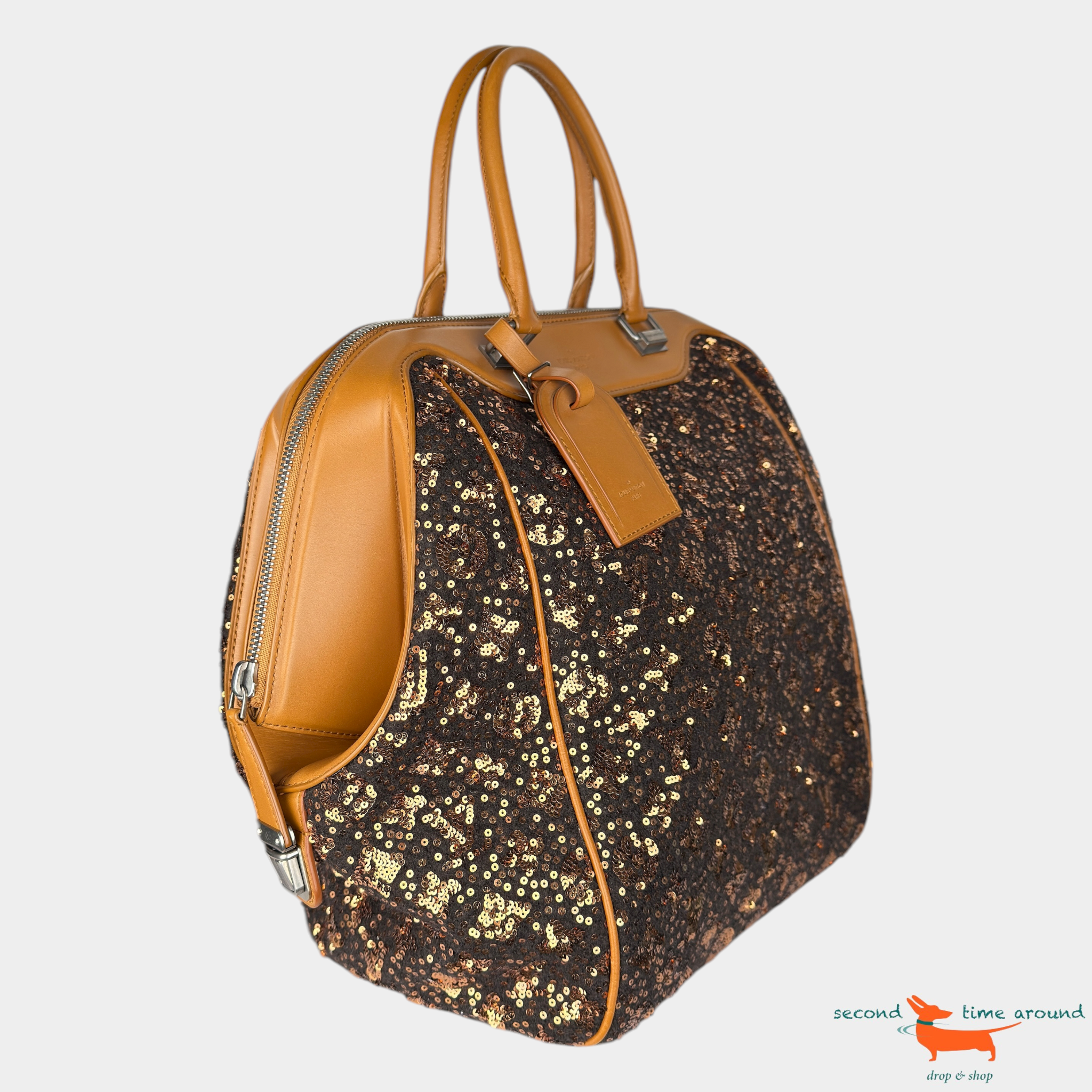 Louis Vuitton Limited Edition Gold Monogram Sunshine Express North-South Bag