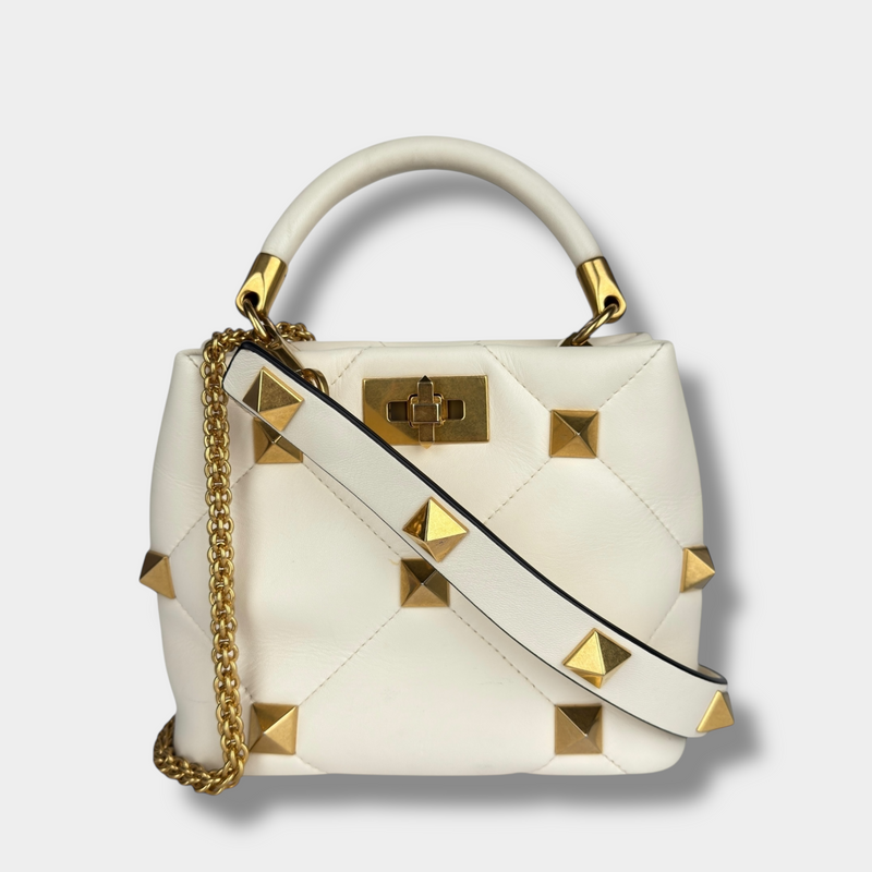 Valentino Roman Stud The Handle Bag