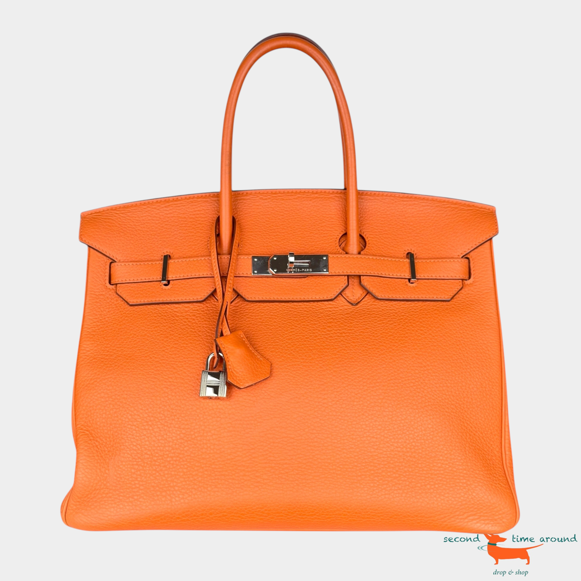 Hermes Birkin 30 Togo Leather Bag