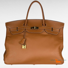 Birkin Birkin 50 Gold Bullcalf Skin Bag