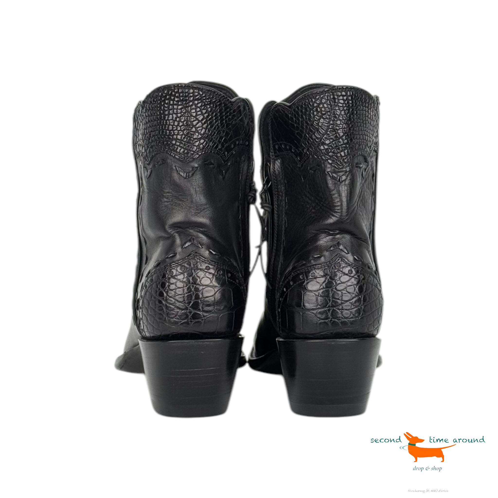 Stallion Horse Alligator Boots