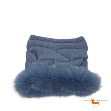 Loro Piana Collor Scarf with fur