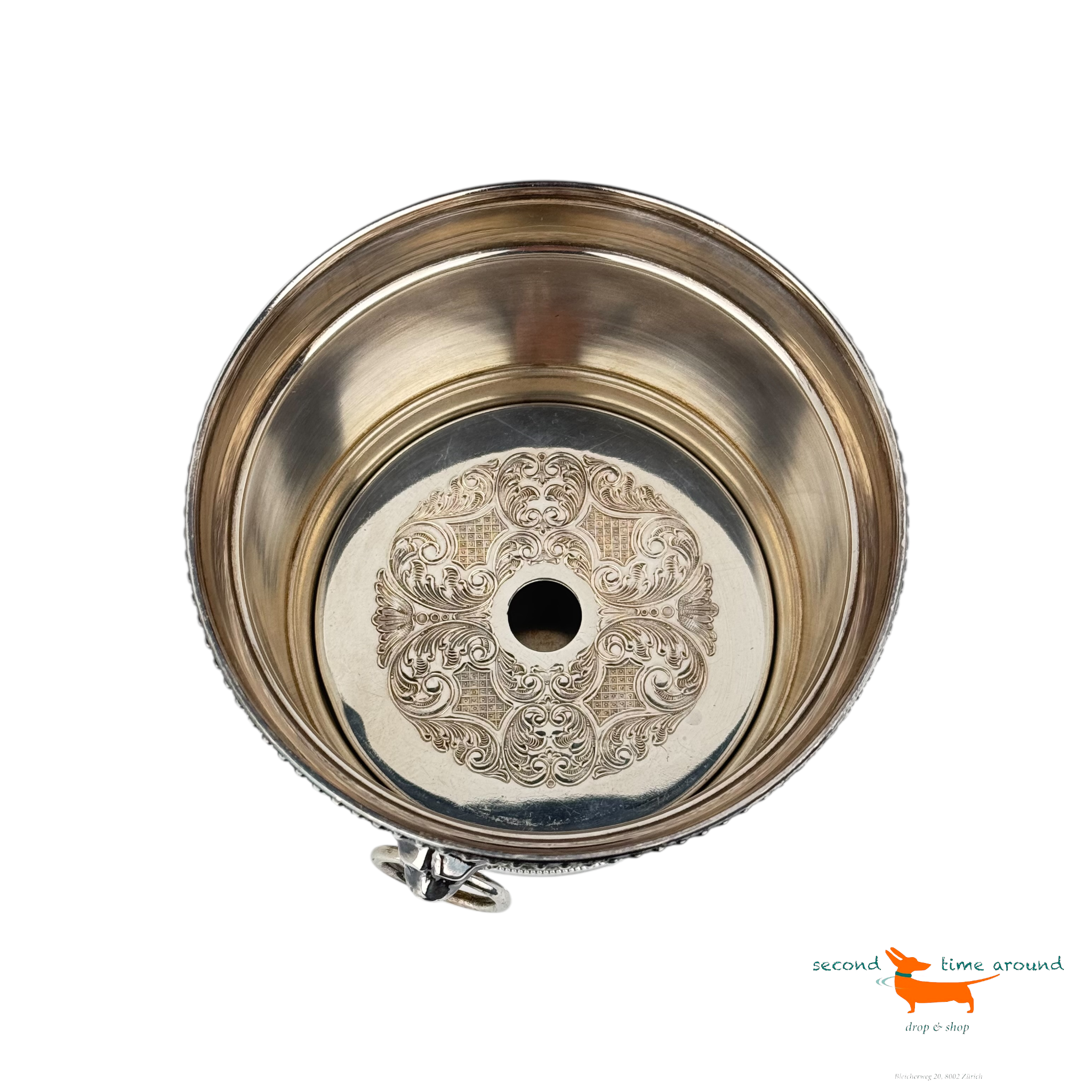 Vintage Silver Plated Caviar Ice Bucket