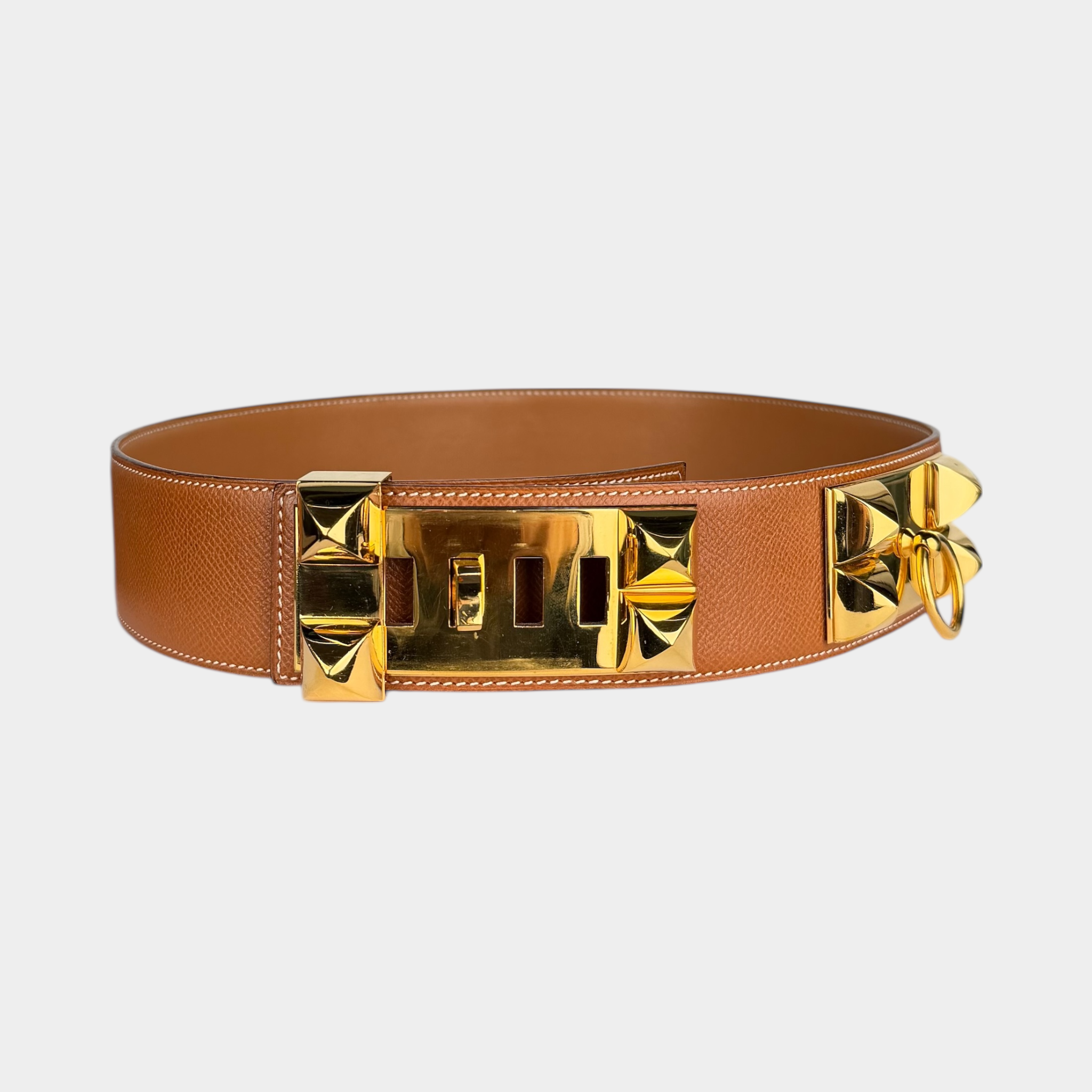 Hermes Belt Dog Necklace
