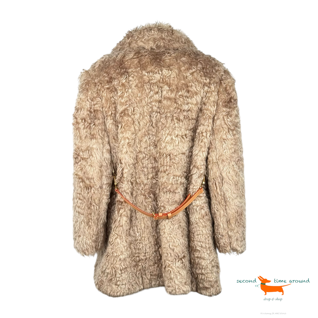 Louis Vuitton Oversized Faux Fur Coat