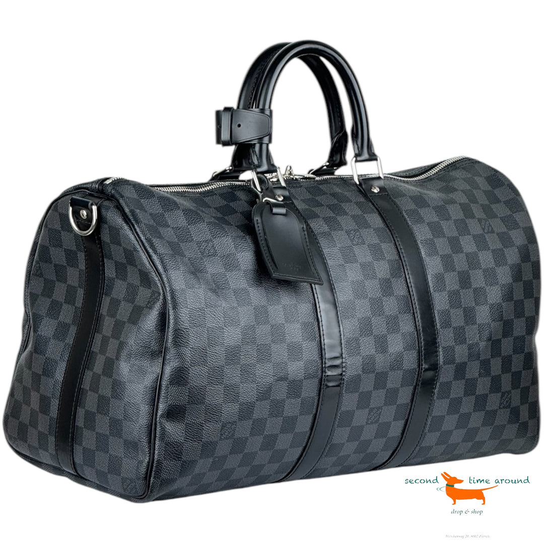 Louis Vuitton Keepall 45 BA.D.Grap Bag