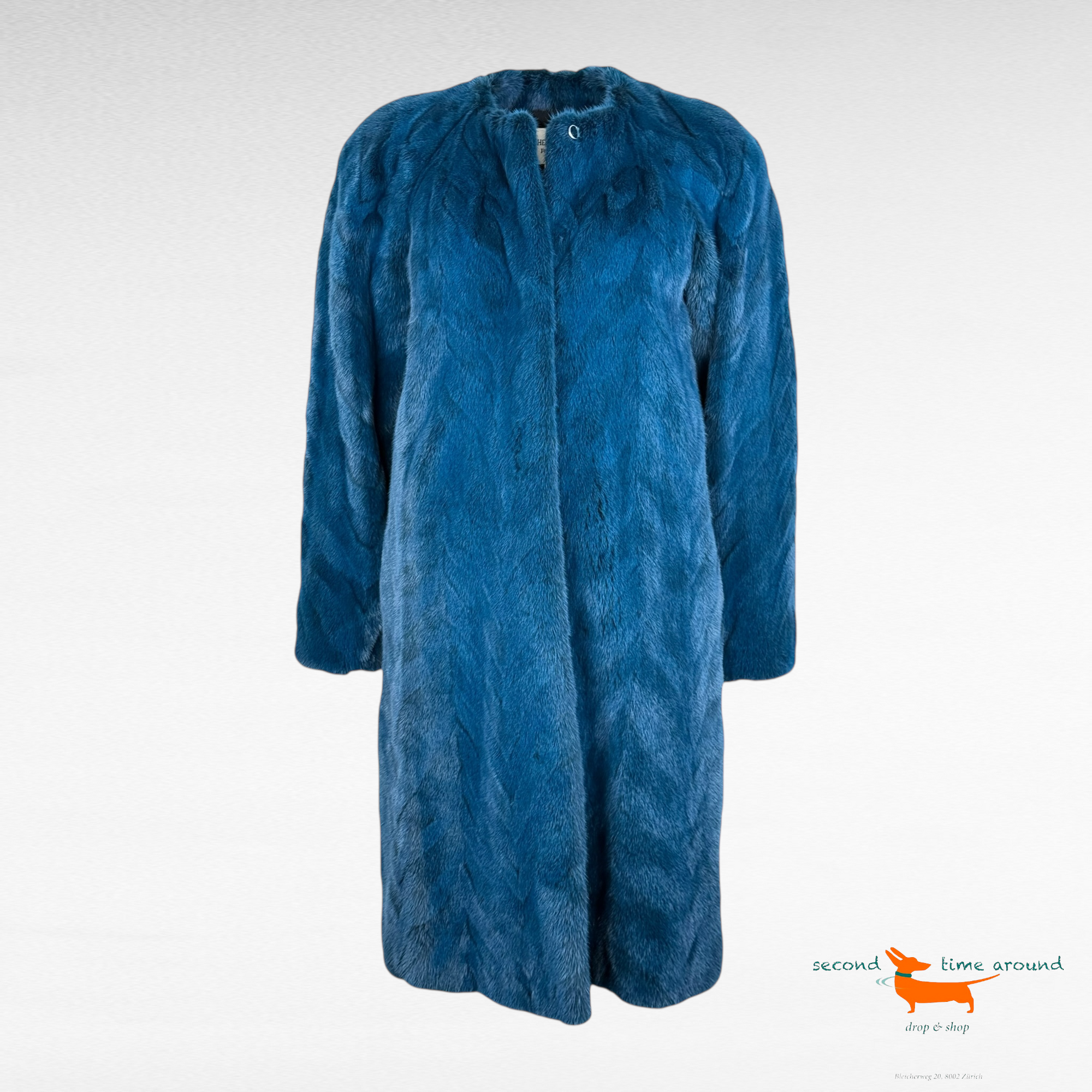Hermes Mink Coat with Scarf