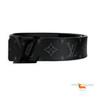 Louis Vuitton LV Initiales Reversible Belt Monogram Eclipse Taiga 40MM