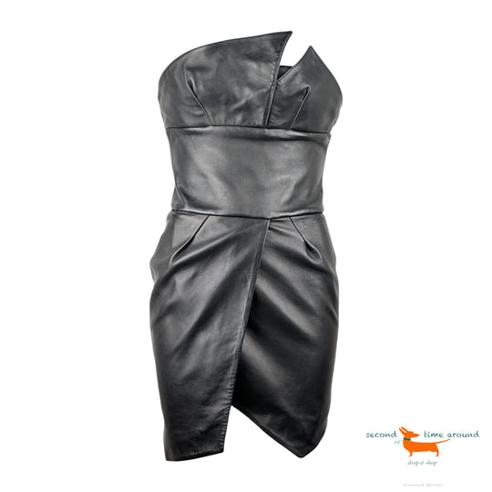 Alexandre Vauthier Leather Dress