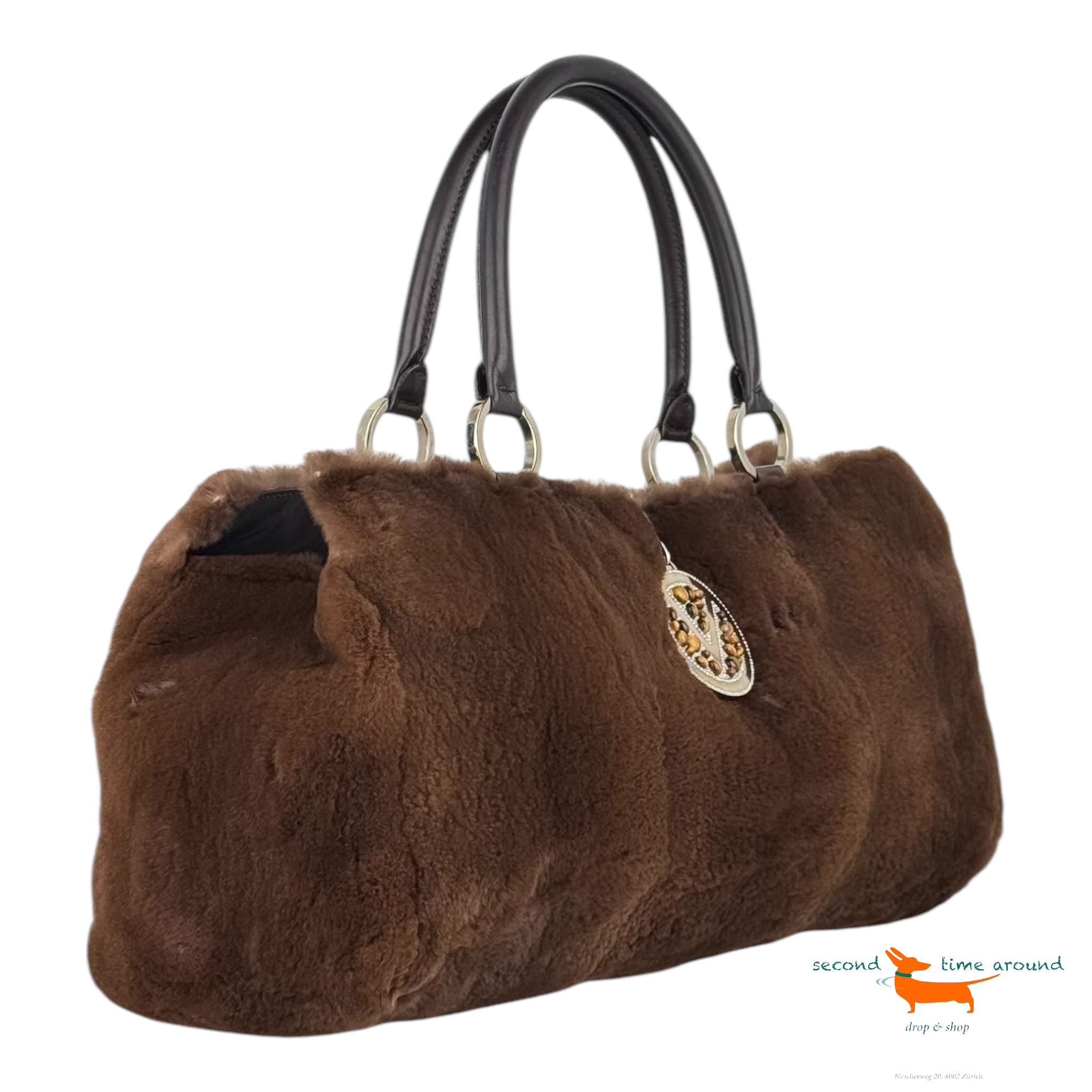 Valentino GaravaniCandy Stud Mink Bag