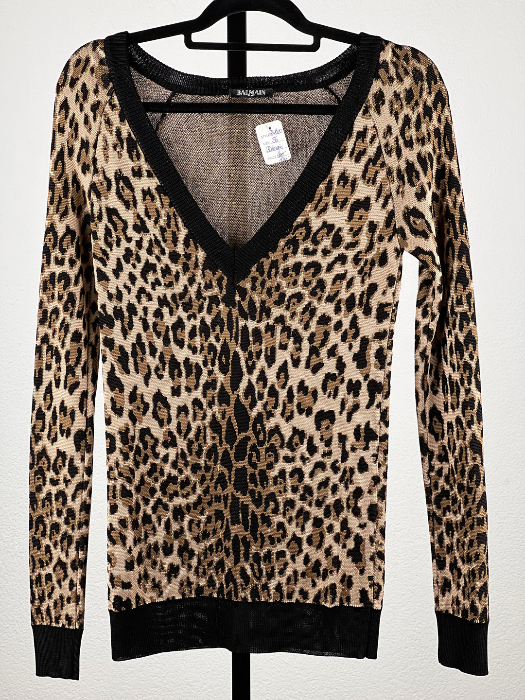 Balmain Leopard Pullover