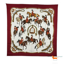 HERMÈS Silk Scarf Repriseby Philippe Ledoux 1970