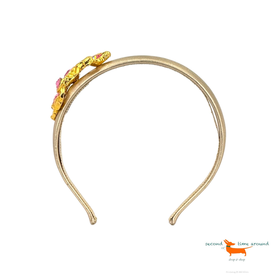 Miu Miu Metallic Embellished Headband