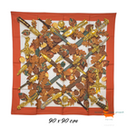 Hermes Silk Scarf  Au Plus Dru by Vladimir Rybaltchenko