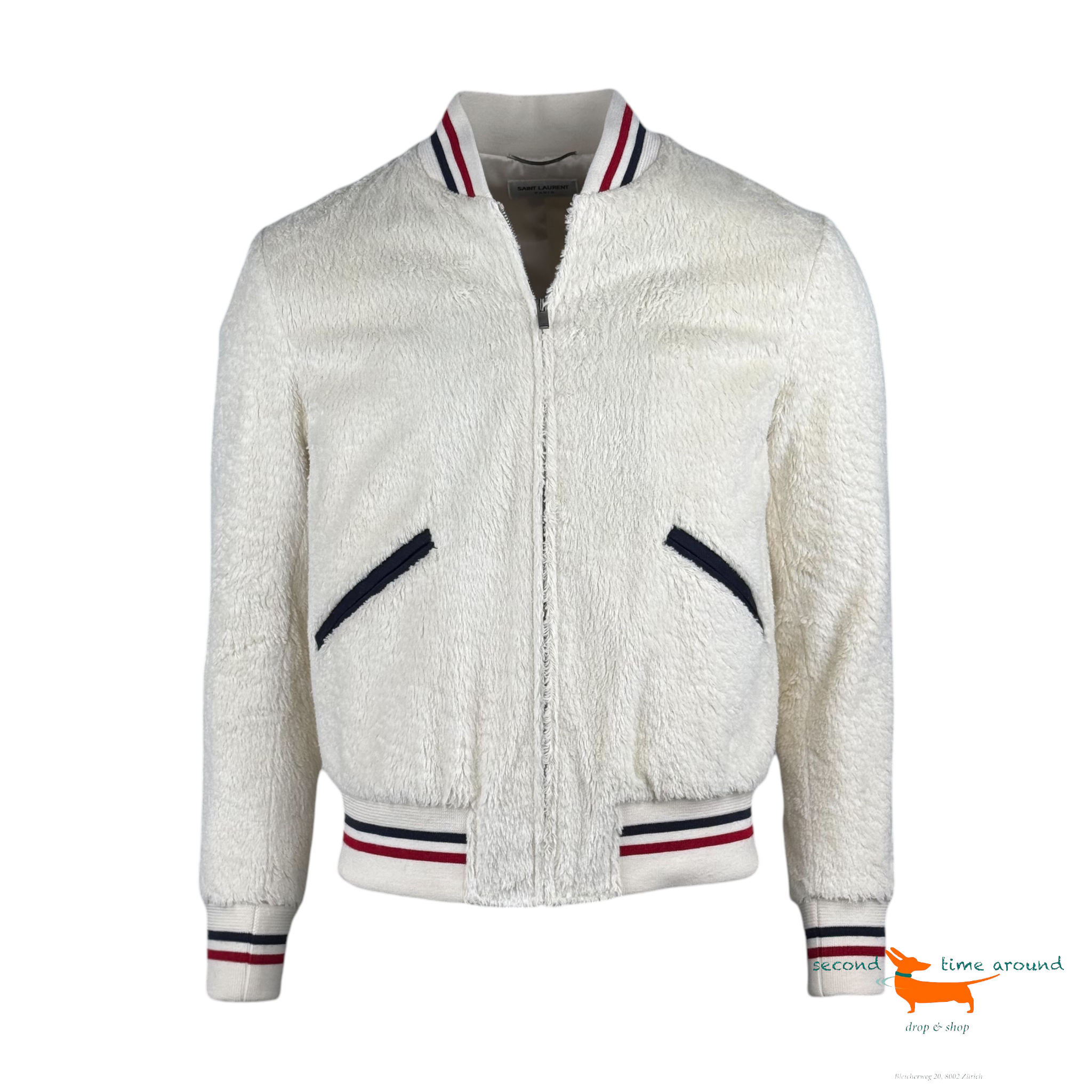 Saint Laurent Teddy Bomber Jacket