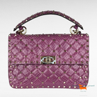 Valentino Rockstud Python Bag