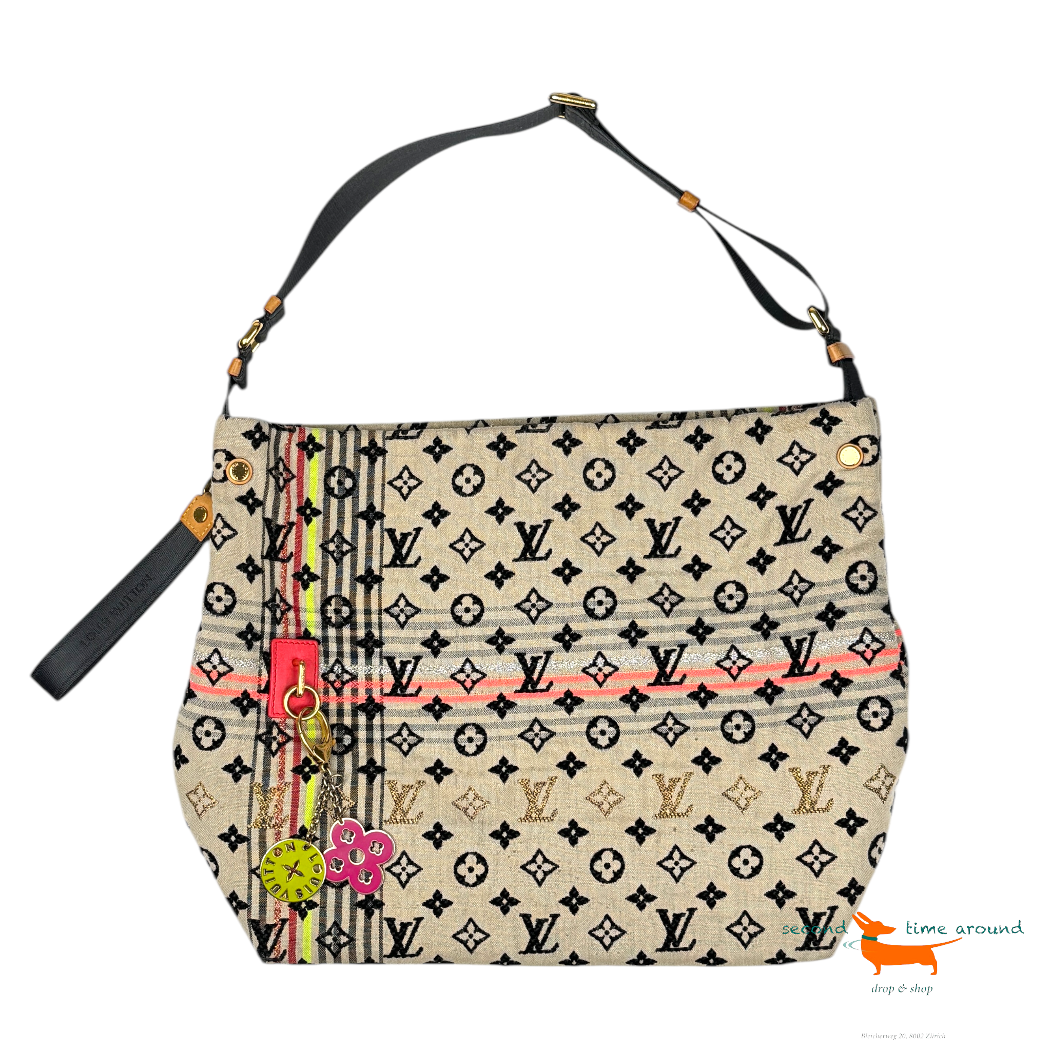 Louis Vuitton  Cheche Bohemian Canvas Bag