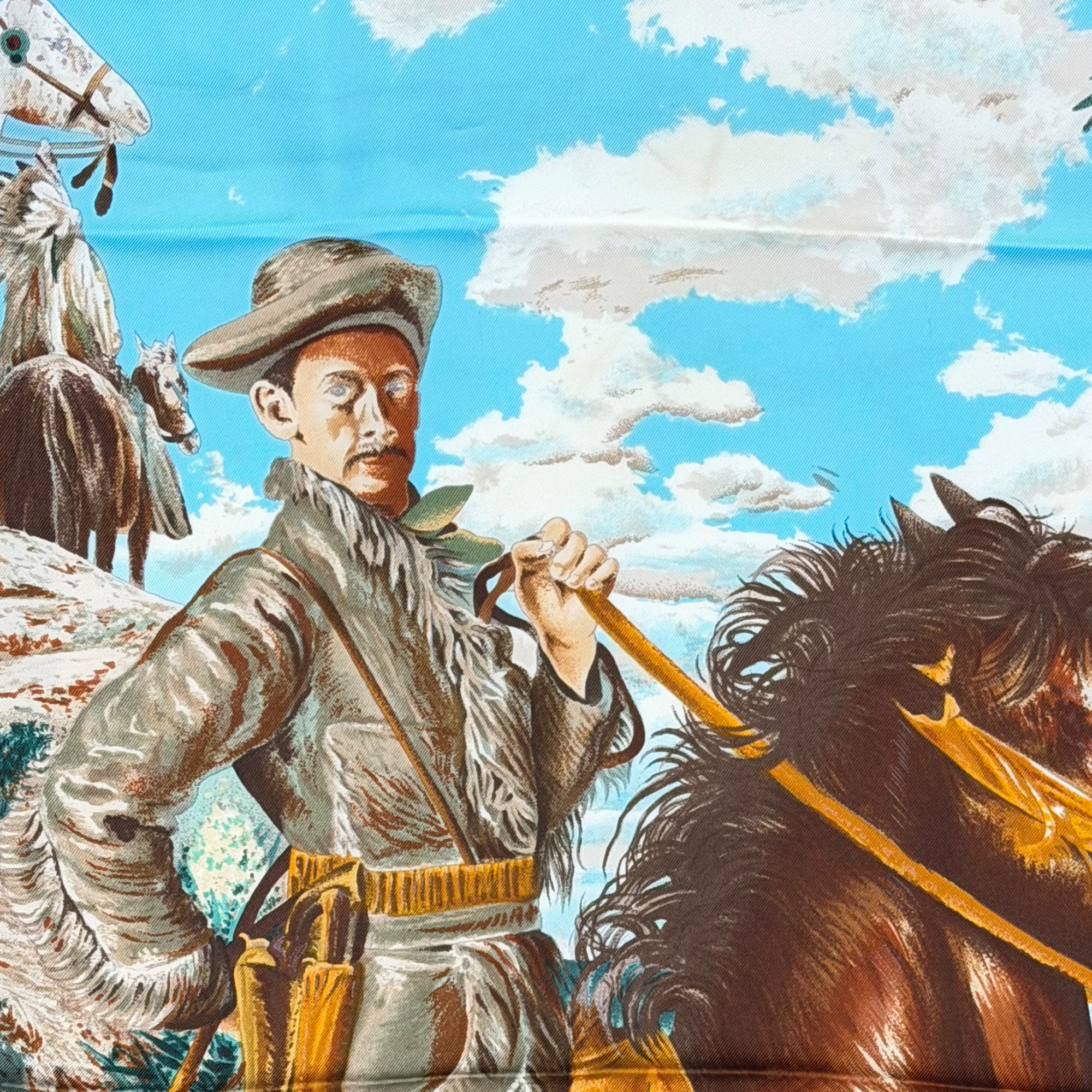 Hermes Scarf The Pony Express