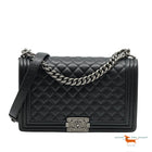Chanel Boy Flap Quilted Calfskin Bag