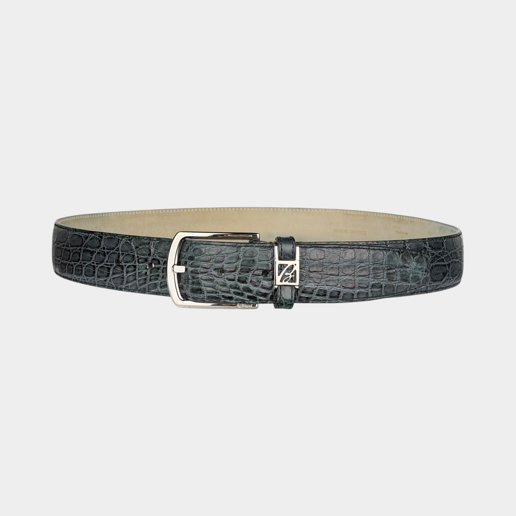 Brioni Crocodile Belt