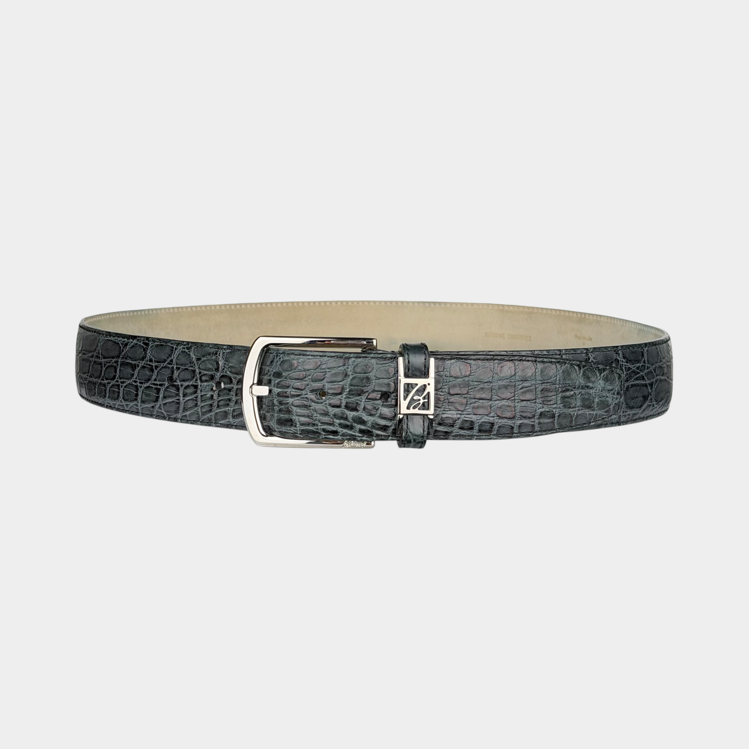 Brioni Crocodile Belt
